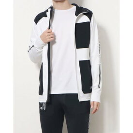 アンダーアーマー UNDER ARMOUR メンズ スウェットフルジップ UA ARMOUR KNIT FULL ZIP 1378380 （ホワイト）