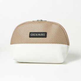 セシルマクビー CECIL McBEE ラウンドポーチ （ベージュ）