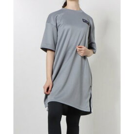 アンダーアーマー UNDER ARMOUR レディース 半袖機能Tシャツ UA KNIT TUNIC 1378627 （グレー）