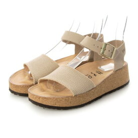 ビルケンシュトック BIRKENSTOCK Glenda Suede Leather /Canvas【ナロー幅】レディース （サンドキャッスル）