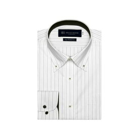 トーキョーシャツ TOKYO SHIRTS 【超形態安定】 ボタンダウンカラー 長袖 形態安定 ワイシャツ （グレー）