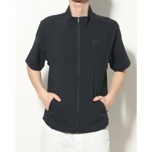 A_[A[}[ UNDER ARMOUR Y NXWPbg UA FRESH WOVEN SHORT S FULLZIP 1378372 iBlack / Black /j