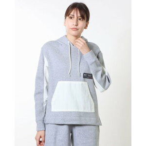 A_[A[}[ UNDER ARMOUR fB[X XEFbgp[J[ UA COTTON FLEECE HOODIE 1378626 iSteel Light Heather / /j
