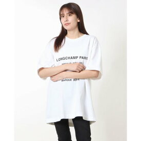 ロンシャン LONGCHAMP メッセージTシャツ （Blanc）