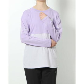 プーマ PUMA レディース 長袖Tシャツ PUMA POWER LS カラーブロック Tシャツ_ 677587 （VIVID VIOLET）