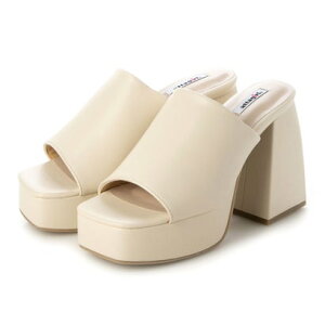 アタガール attagirl 厚底ミュールサンダル (アイボリースムース)