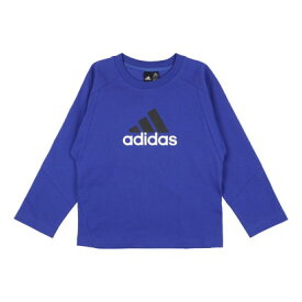 アディダス adidas ジュニア 長袖Tシャツ YB MH ロングスリーブ Tシャツ IA9301 （セミルシッドブルー）