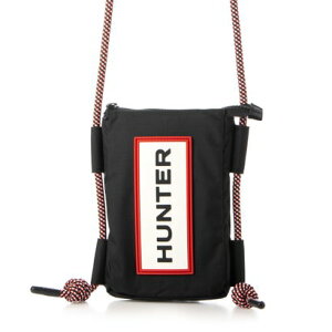 �n���^�[ HUNTER �g���x�� ���b�v�X�g�b�v �t�H���|�[�` �iBLACK/RED BOX LOGO�j
