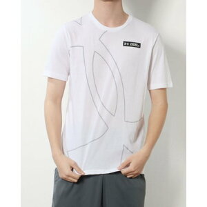 A_[A[}[ UNDER ARMOUR Y TVc UA BIG LOGO SS 1378901 iWhite / / Mod Grayj