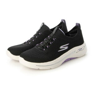 XPb`[Y SKECHERS fB[X EH[LOV[Y GO WALK ARCH FIT-CRYSTAL WAVES 124882 iBLACK/LAVENDERj