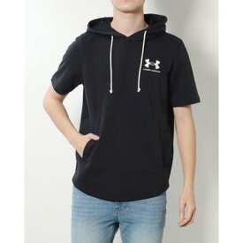 アンダーアーマー UNDER ARMOUR メンズ スウェットパーカー UA RIVAL TERRY LC SS HD 1370396 （Black / / Onyx White）