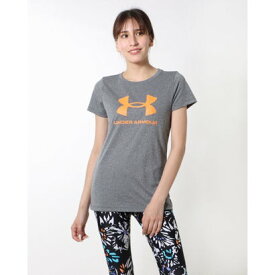 アンダーアーマー UNDER ARMOUR レディース 半袖機能Tシャツ UA TECH BIG LOGO TEE 1378308 （Jet Gray / /）