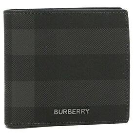 バーバリー BURBERRY 二つ折り財布 ブラック メンズ BURBERRY 8056707 A1208 （ブラック）