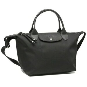 �����V���� LONGCHAMP �n���h�o�b�O �V�����_�[�o�b�O �v���A�[�W�� �G�i�W�[ S�T�C�Y 2WAY �u���b�N ���f�B�[�X LONGCHAMP 1512 HSR 001 2022SS �i�u���b�N�j