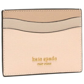 ケイトスペードニューヨーク kate spade new york カードケース パスケース モーガン ベージュマルチ レディース KATE SPADE K8967 650一粒万倍日 （マルチカラー）