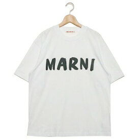 マルニ MARNI Tシャツ 半袖Tシャツ トップス ホワイト レディース MARNI THJET49EPH USCS11 LOW01 （ホワイト）