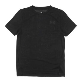 アンダーアーマー UNDER ARMOUR ジュニア 半袖機能Tシャツ UA TECH VENT JACQUARD SS 1378546 （Black / / Black）