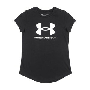 A_[A[}[ UNDER ARMOUR WjA @\TVc UA SPORTSTYLE LOGO SS 1361182 iBlack / / Whitej