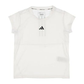 アディダス adidas ジュニア 半袖Tシャツ YG TRAIN ICONS_3S Tシャツ IC0358 （ホワイト/ブラック/ブルードーン）