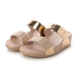 フィットフロップ fitflop Wベルト ラメ （ROSE GOLD）