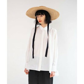 クープルクール COUPE LE COEUR バックフレアーシャツ【洗える】 （WHITE）(フィント Fi.n.t)