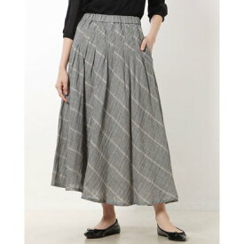 センソユニコ Sensounico　Lucruca　 Wガーゼcheck スカート