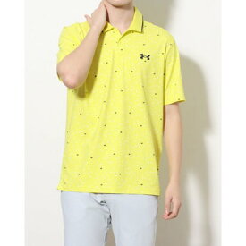 アンダーアーマー UNDER ARMOUR メンズ ゴルフ 半袖シャツ UA Iso-Chill Edge Polo 1377365 （Starfruit / White / Midnight）