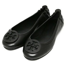 トリーバーチ TORY BURCH バレエシューズ フラットシューズ ミニー 折りたたみ可 ブラック レディース TORY BURCH 49350 006 （ブラック）