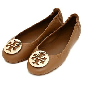 トリーバーチ TORY BURCH バレエシューズ フラットシューズ ミニー 折りたたみ可 ブラウン ゴールド レディース TORY BURCH 50393 232 （ブラウン）