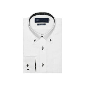 トーキョーシャツ TOKYO SHIRTS 【超形態安定】 ボタンダウン 長袖 形態安定 ワイシャツ （ホワイト）