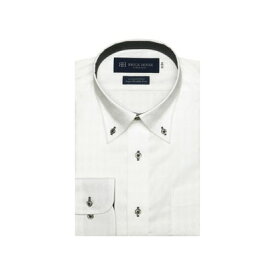 トーキョーシャツ TOKYO SHIRTS 【超形態安定】 ボタンダウンカラー 綿100% 長袖 ワイシャツ （ホワイト）