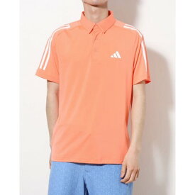 アディダス adidas メンズ ゴルフ 半袖シャツ スリーストライプス 半袖ストレッチボタンダウンシャツ HT6865 （他）