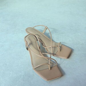 ~ mirem Tong loop sandals iGRAY BEIGEj