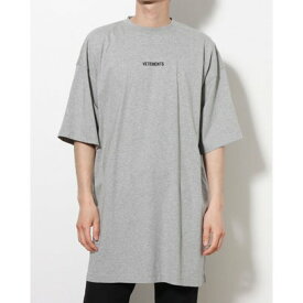 ヴェトモン VETEMENTS オーバーサイズショートスリーブ（GRAY）