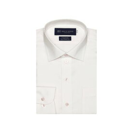 トーキョーシャツ TOKYO SHIRTS 【超形態安定】 ワイドカラー 長袖 形態安定 ワイシャツ 綿100% （ピンク）