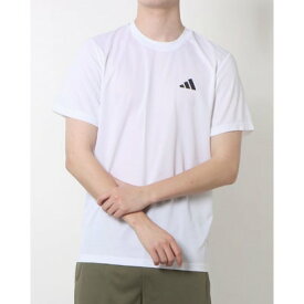 アディダス adidas メンズ 半袖機能Tシャツ M TR-ES BASE Tシャツ IC7430 （ホワイト/ブラック）