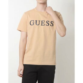 ゲス GUESS Logo Tee （BEG） ロゴTシャツ