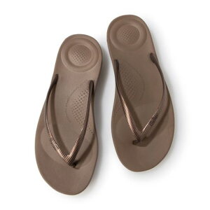 �t�B�b�g�t���b�v fitflop IQUSHION �G���S�m�~�b�N �t���b�v�t���b�v�X �iBronze�j
