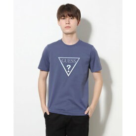 ゲス GUESS Denim Emboss Triangle Tee （DPR） Tシャツ