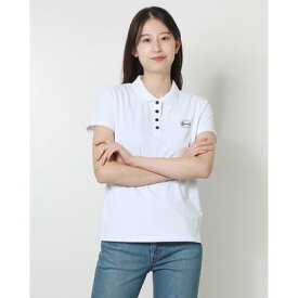 ゲス GUESS Logo Polo Shirt （WHT）