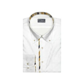 トーキョーシャツ TOKYO SHIRTS 【Layered Cool】 形態安定 ボタンダウンカラー 長袖 ワイシャツ （ホワイト）
