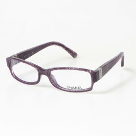 シャネル CHANEL メガネ 眼鏡 アイウェア レディース メンズ （パープルパターン）