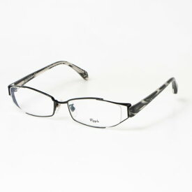 リップル RIPPLE メガネ 眼鏡 アイウェア レディース メンズ （ブラック）