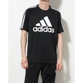 アディダス adidas メンズ 半袖機能Tシャツ M SERENO BOS Tシャツ H28926 （ブラック/グレーシックス）