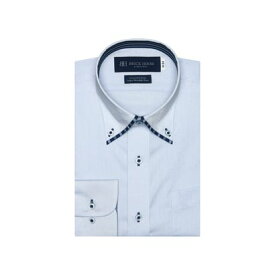 トーキョーシャツ TOKYO SHIRTS 【超形態安定】 ボタンダウンカラー 長袖 形態安定 ワイシャツ 綿100% （ブルー）