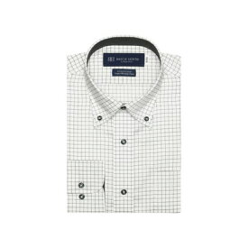 トーキョーシャツ TOKYO SHIRTS 【超形態安定】 ボタンダウンカラー 長袖 形態安定 ワイシャツ 綿100% （グレー）