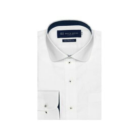 トーキョーシャツ TOKYO SHIRTS 【超形態安定】 ラウンド 長袖 形態安定 ワイシャツ （ホワイト）