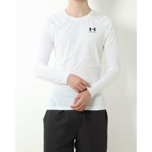 A_[A[}[ UNDER ARMOUR Y tBbglX RvbVCi[ UA HG ARMOUR COMP LS 1361524 iWhite / / Blackj