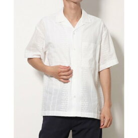 ゲス GUESS Embroidered S/S Shirt （WHT） 半袖シャツ