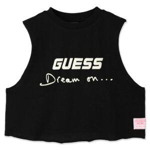 �Q�X GUESS Logo Dalya Tank Top �iJBLK�j